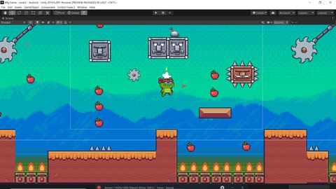 Create Action 2D Game With Video Ads In Unity