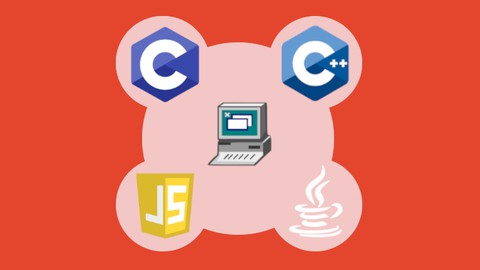 Lógica de Programação 5 em 1:Portugol,C, C++,Java,Javascript