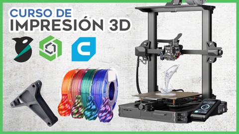 Curso de Impresión 3D, conviértete en un PRO