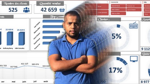 [Dashboard Microsoft Excel] : Conception Tableau de bord KPI