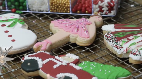 Online Christmas Cookies Decorating Course