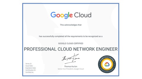 Google Professional Cloud Network Engineer Certification Q&A