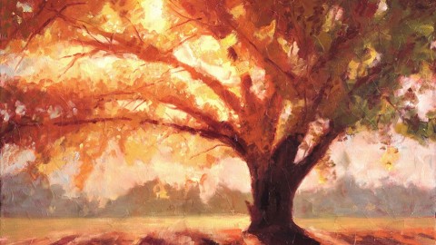 Impressionism - Paint this Autumn painting in oil or acrylic