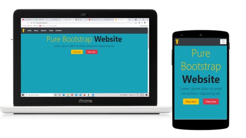 Create Responsive website using Html5 Css3 and Bootstrap