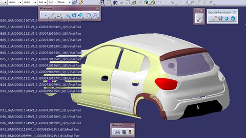 CATIA V5 become automotive designer