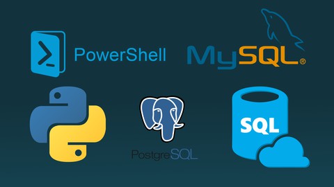 Python, SQL Server, Powershell, Postgres, MySQL (40 heures)