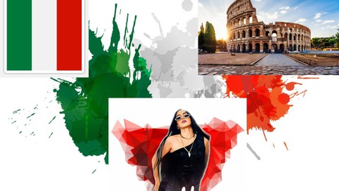 10 Hours  Italian Course  + 243 audios - Complete Beginners