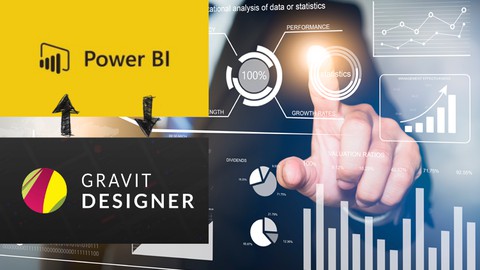 Power BI + Gravit Designer - Design de Dashboard e DAX