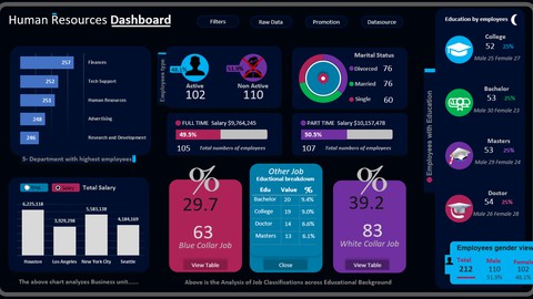 Interactive Microsoft Excel Dashboard for Data Analyst 2022