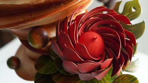 Advance Chocolate Display by World Pastry Champion