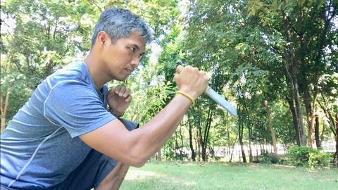 Knife fighting basics training level 2