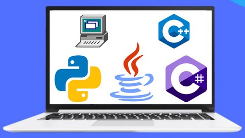 Lógica Programação VisualG, C++, Python, C#, Java + Projetos