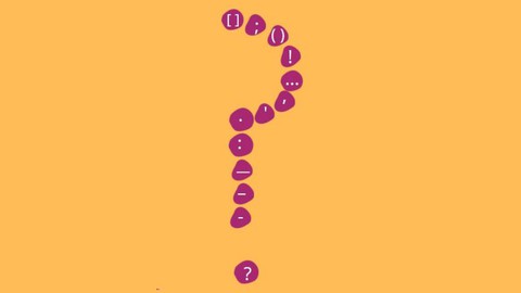 English punctuation marks made fun! (13 punctuation marks)