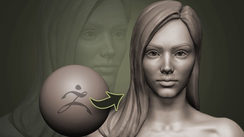 Zbrush Sculpting: Learn Sculpting the Human Head in Zbrush