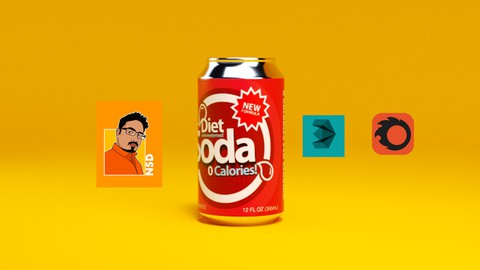 Soda Can from Modeling, Animation to Final Rendering 3Ds Max