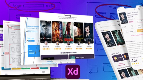 User Experience Interface Design Case Study – Adobe XD UX UI