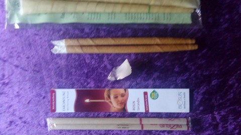 Professional Ear Candling Course using different Ear Candles