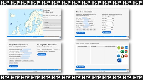 Interaktive Inhalte mit H5P erstellen