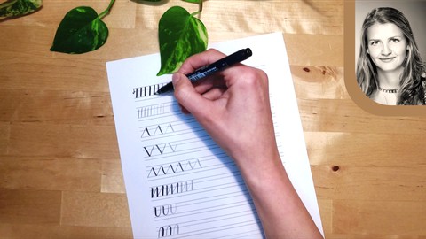 Handlettering für Anfänger:innen - Kalligraphie mit Brushpen