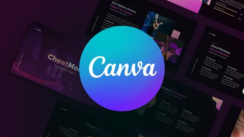 Learn Canva & Canva Pro - Easiest Graphic Design Course 2023