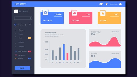 Learn How to build a dashboard for website with Laravel 8