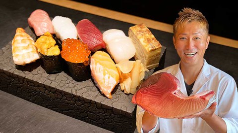 Japanese Authentic Sushi Online Course by Michelin Star Chef