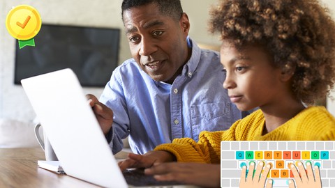 Curso de Digitação para Crianças - Português, Inglês e Árabe