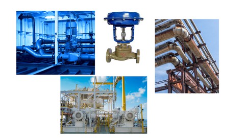 Piping, pump, compressor & control valve Process Engineering