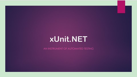 Use xUnit to test project of .NET Core