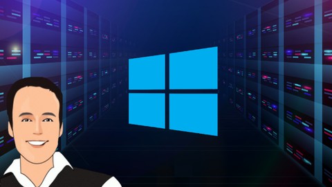 Windows Server 2022 administration course. Lecture and Sims
