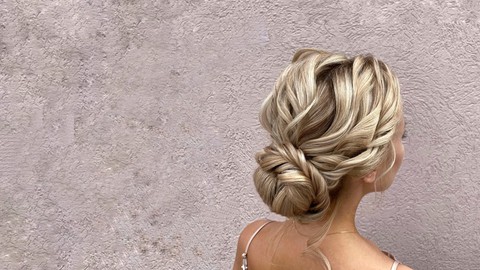 Curls and easy hairstyles
