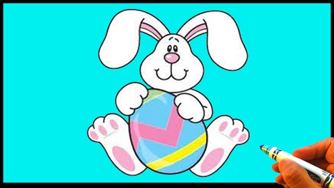 How to Draw Easter Bunny I Rabbit I Drawing I Art for kids