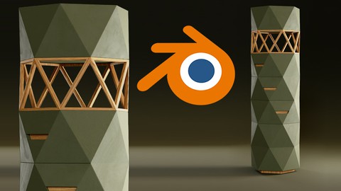 Blender: Learn how to create realistic furniture unit