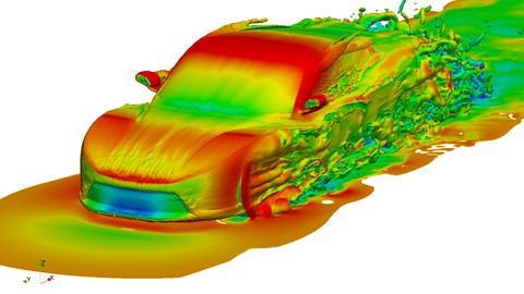 Simulate automotive aerodynamic problem with Ansys in a day