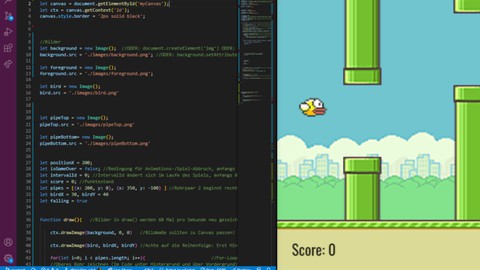 HTML, CSS und JavaScript spielend mit Flappy Bird lernen!