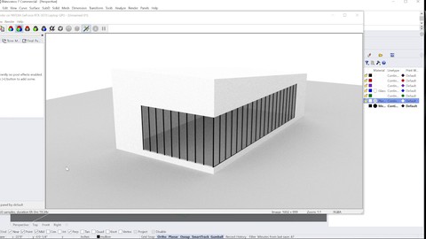 Introduction To Rhino 3D - Model a Modern Building in Rhino