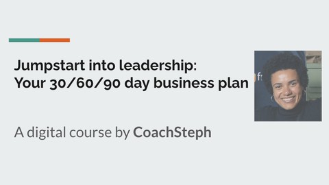 Jumpstart into leadership: your 30/60/90 plan