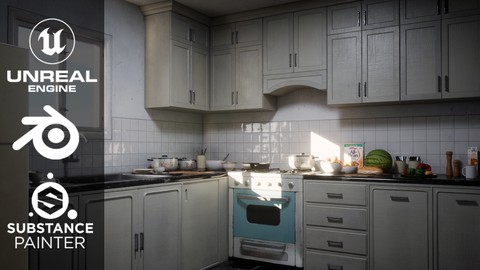 Creating a Kitchen Environment in Blender and Unreal Engine