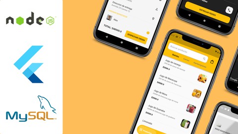 Flutter: App Delivery con NodeJS, MySQL y Pasarelas de pago