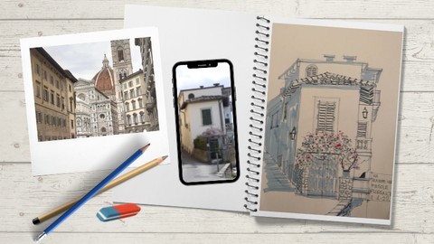 Urban Sketching in Florence, Italy