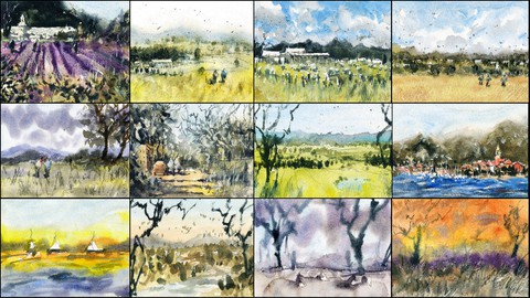 Watercolor Landscapes For Beginners