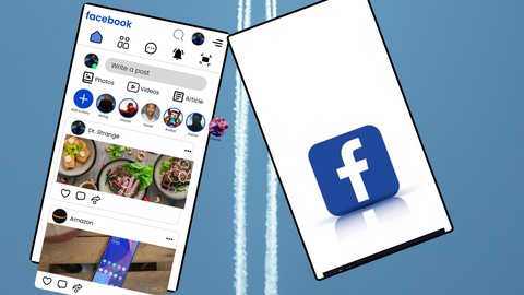 Facebook App Redesign Using Figma