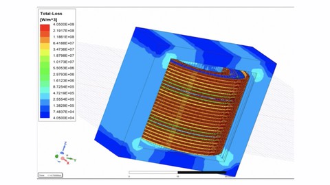 High Frequency Transformer Design using Ansys Maxwell (FEM)