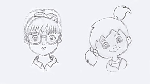 How to Drawing Face: Children Character (Fundamental Guides)