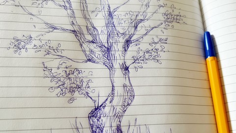 Learn drawing by Drawing Trees