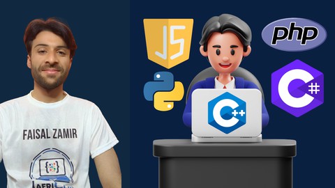Learn FIVE (5) Computer Programming Languages in ONE COURSE
