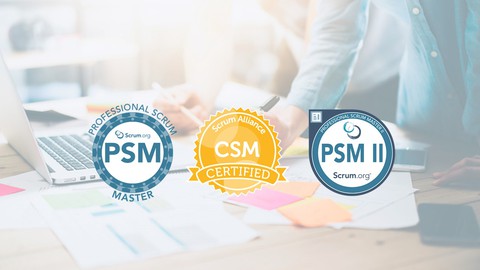 Certificación Scrum Master CSM y PSM Teoría + Test 2022