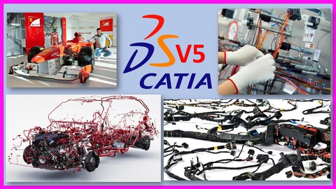 Catia V5 Electrical Harness Design - Automotive Projects