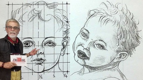 Bebek, Çocuk ve Genç Portre Çizimi / Kid Character Drawing