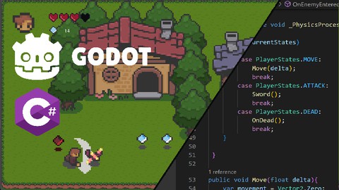 Learning C# with Godot Engine by making a 2D RPG